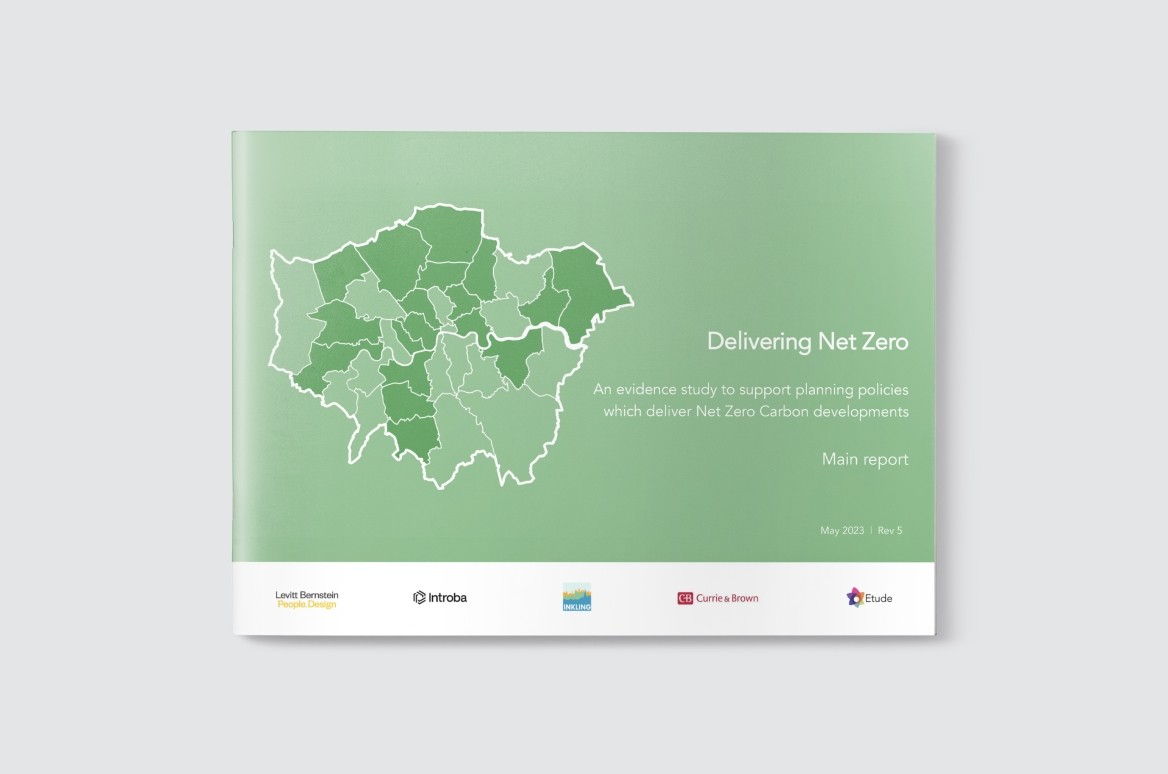 Report cover of Delivering Net Zero