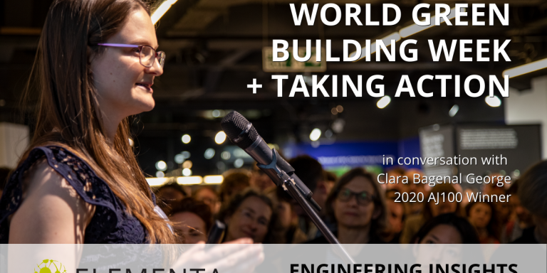 World Green Building Week + Taking Action with Clara Bagenal George